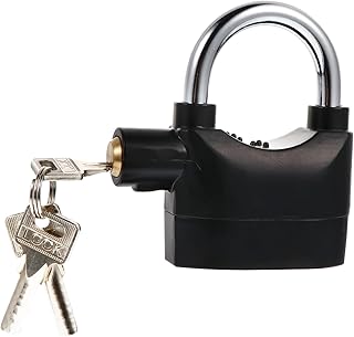 DOITOOL 1Pc Anti-Alarme Bloqueio Cadeados Chave Fechaduras De Motocicleta Bloqueio De Alarme De Bicicleta Bloqueio De Motocicleta Alarme Bloqueio De Alarme De Motor Cadeado De Alarme