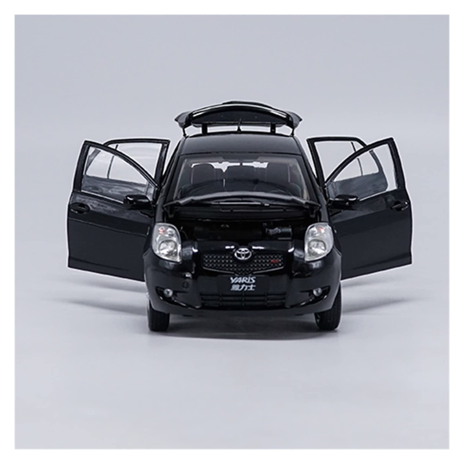 Veicoli a Motore in Scala Diecast 1:18 per Toyota Yaris Lega di Simulazione Modello di Auto Collezione per Adulti Decorazione Statica Regali Modello di Auto Replica