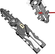 All in 1 Multifunction Stainless Steel Wire Stripper Tool – Cable Cutter, Crimper & Stripping Pliers (25 in 1 Wire Stripper Tool P-1)
