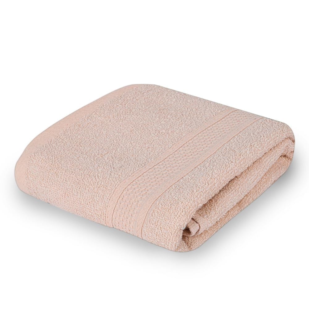 FLORISCA® Cotton Bath Towel 500 GSM Bamboo Towels for Men Women Natural Ultra Quick Water Absorbent Towels for Bathroom Gym Yoga Swimming Hotel Traveling Towel (70 * 140 cm) (Bath Towel Light Pink) (B0D9LZXCWR) Amazon Price History, Amazon Price Tracker