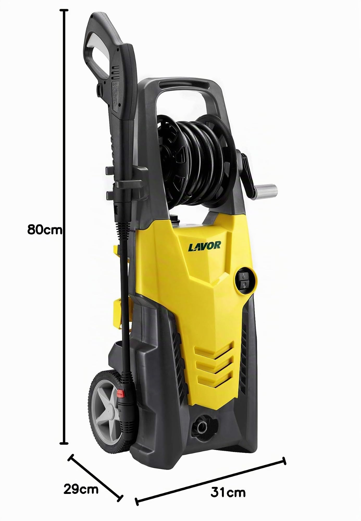 Lavor Hidrolimpiadora de agua fría PLANET 170 EXTRA, 2500 W, 230 V, 170 bar max, 510 l/h max - AC/DC