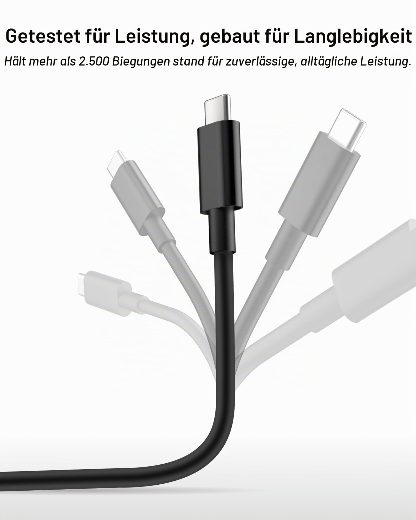 Belkin USB-C-auf-HDMI 2.1-Kabel, 2-m-Kabel für 8K bei 60 Hz, 4K bei 144 Hz, HDR, HBR3, DSC, HDCP 2.2, kompatibel mit Macbook, iPad Pro und anderen USB-C-Geräten