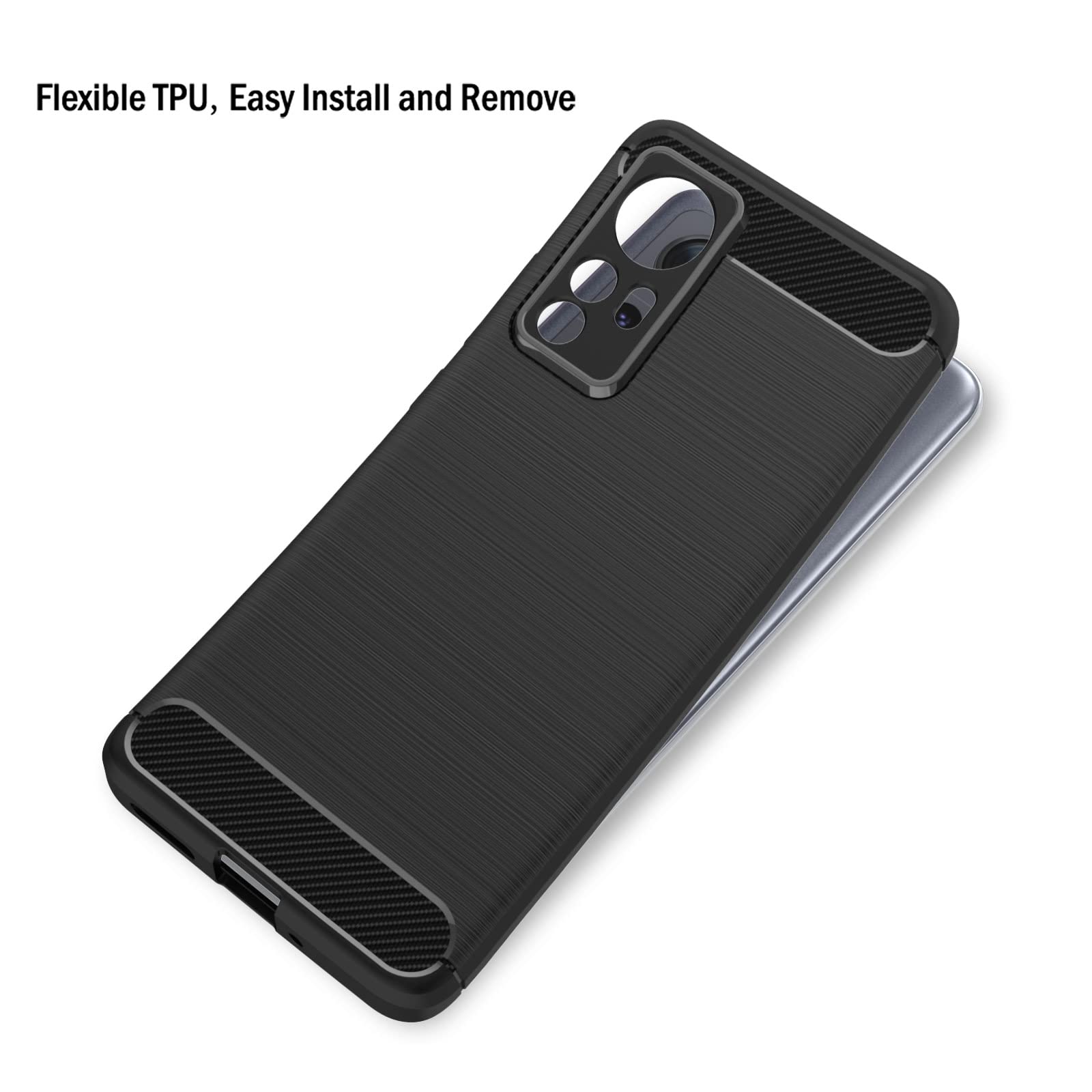 "AICEK Cover Per Xiaomi 12 Pro: Trasparente, Morbida E Sottilissima! Proteggi Il Tuo Cellulare Con Stile"