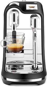 Nespresso Creatista Pro Automatic Pod Coffee Machine with milk frother wand for Espresso, Cappuccino & Flat White by Sage in Black Truffle