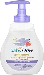 Sabonete Líquido de Glicerina Hidratação Relaxante Dove Baby Hora de Dormir Frasco 200ml, Baby Dove