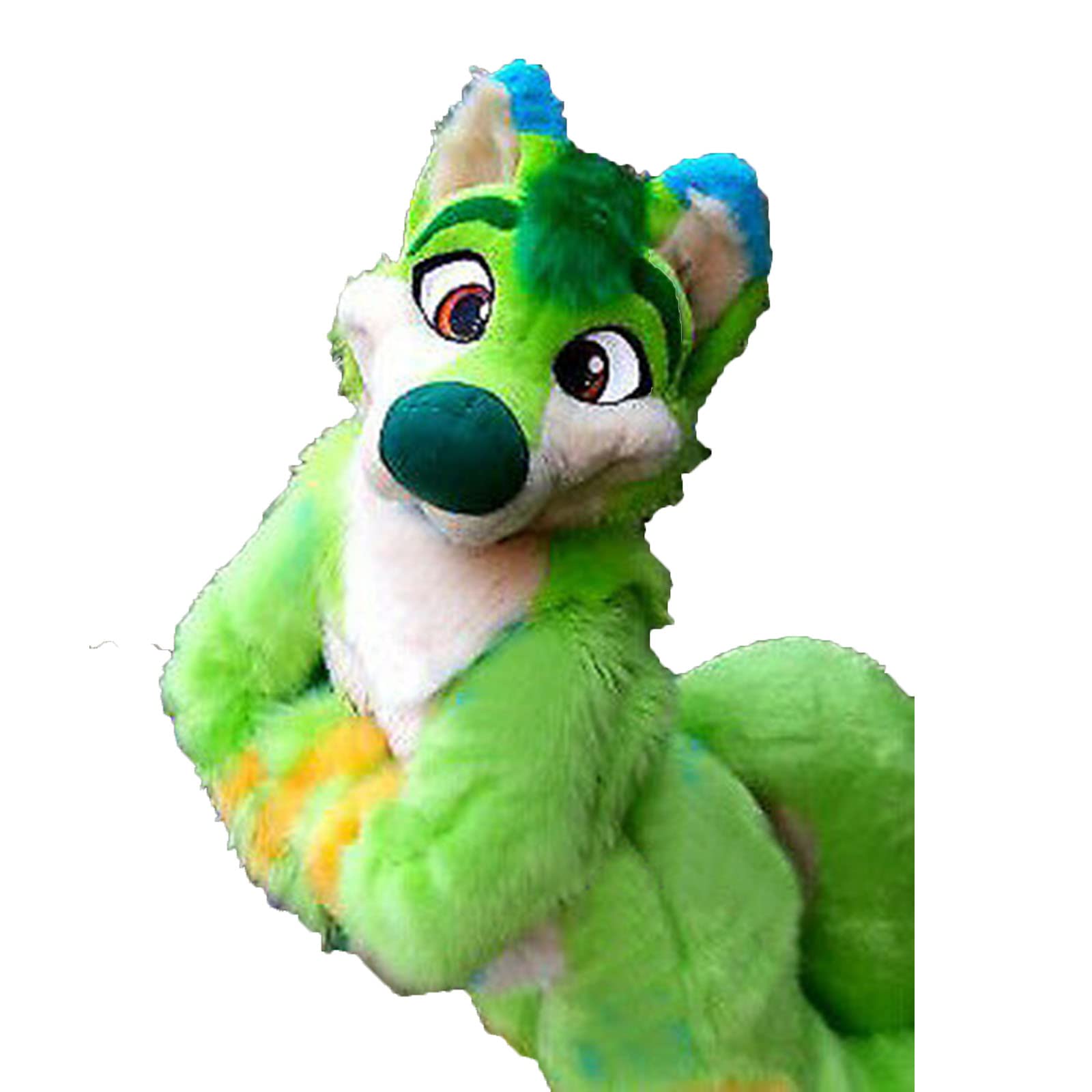 Green Fly Fursuit Fullsuit Teen Costumes Child Full Furry Suit Furries Anime Digitigrade Costume Bent Legs Angel Dragon main image 0