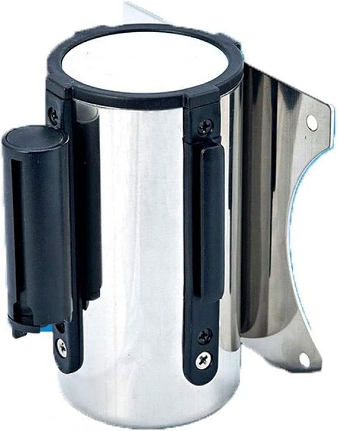 OUdini Retractable Belt Barrier, Retractable Wall Barrier, Wall-Mounted Telesbelt, Crowd Control Barriers, Safety Queue Belt/2Pcs/9.8Ft/3M