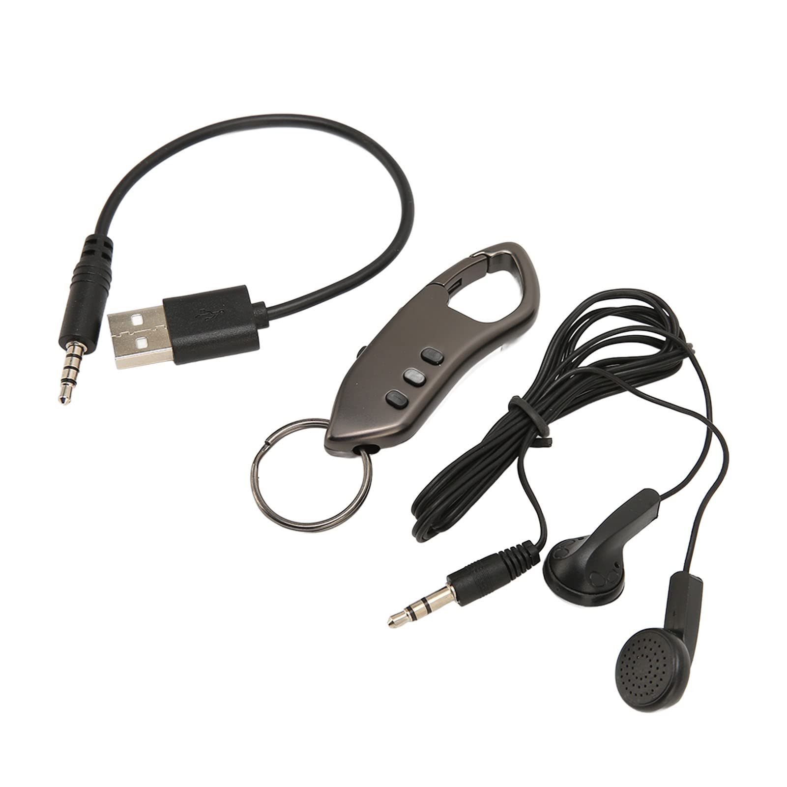 Registratore Vocale Mini 16GB Con Auricolare - Piccolo E Discreto, Perfetto Per Riunioni E Lezioni - Foto 5