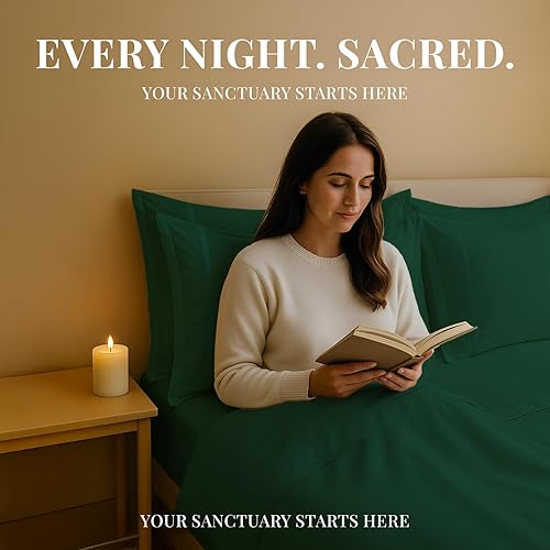 Miniatura 9 de Sacred Thread Juego de sábanas de 6 piezas de rayón derivado de bambú, vegano, refrescante y orgánico para el hogar y los hoteles, más 50 colores