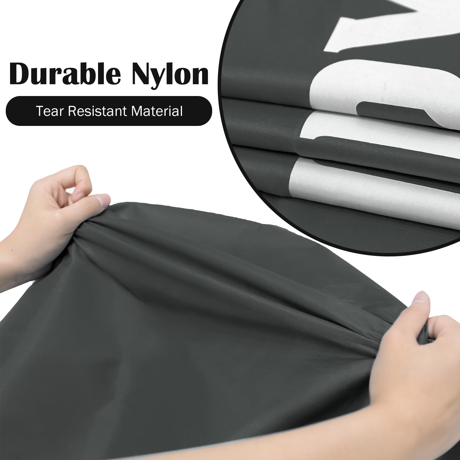 Bolsa de lavandería, bolsa de lavandería de viaje, lavable a máquina, organizador de ropa sucia, lo suficientemente grande como para contener 4 cargas de lavandería, fácil de colocar en una cesta o