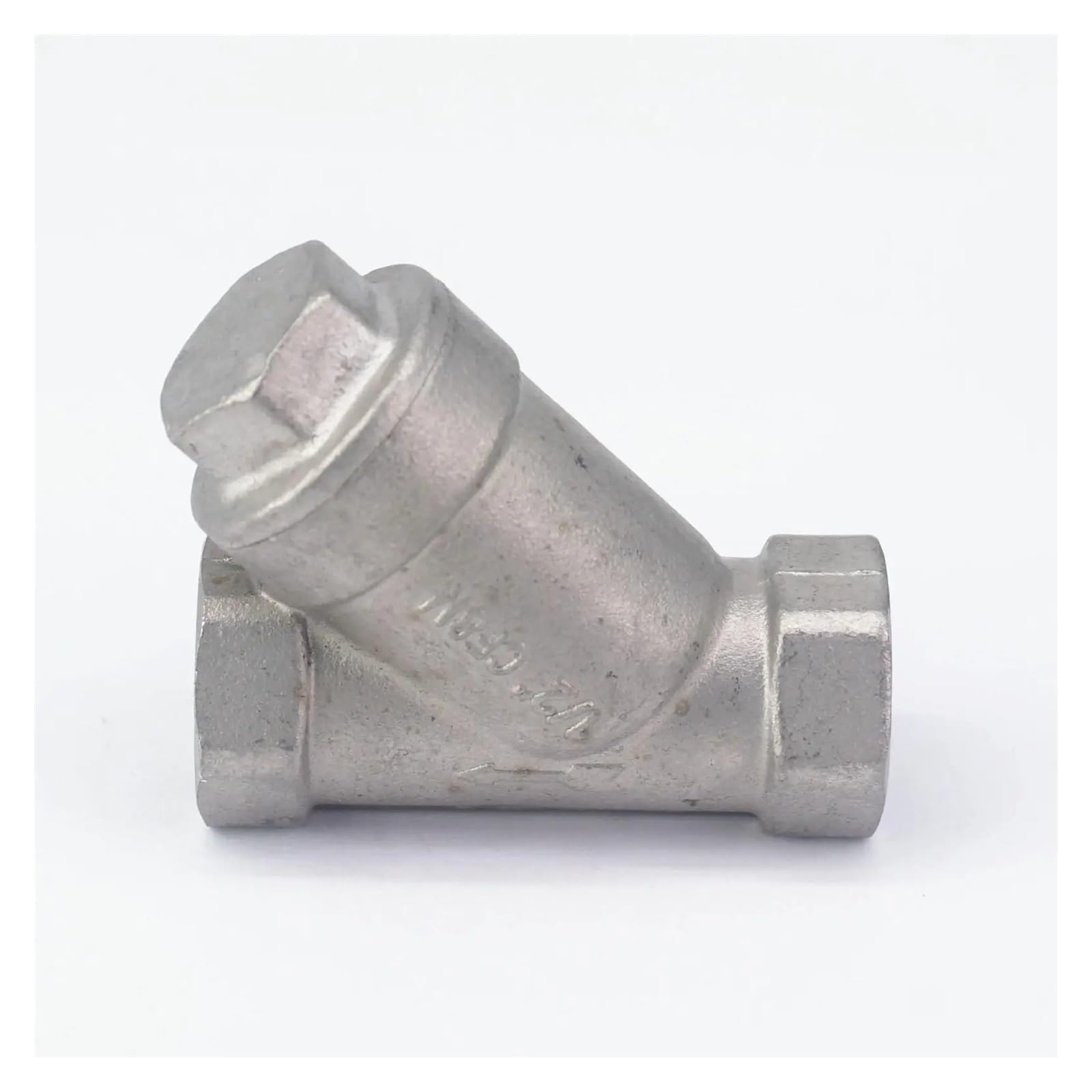 BIANMTSW DN15 1/2" BSP Female Thread 304 Stainless Steel Inline Y Filter Strainer 229 PSI
