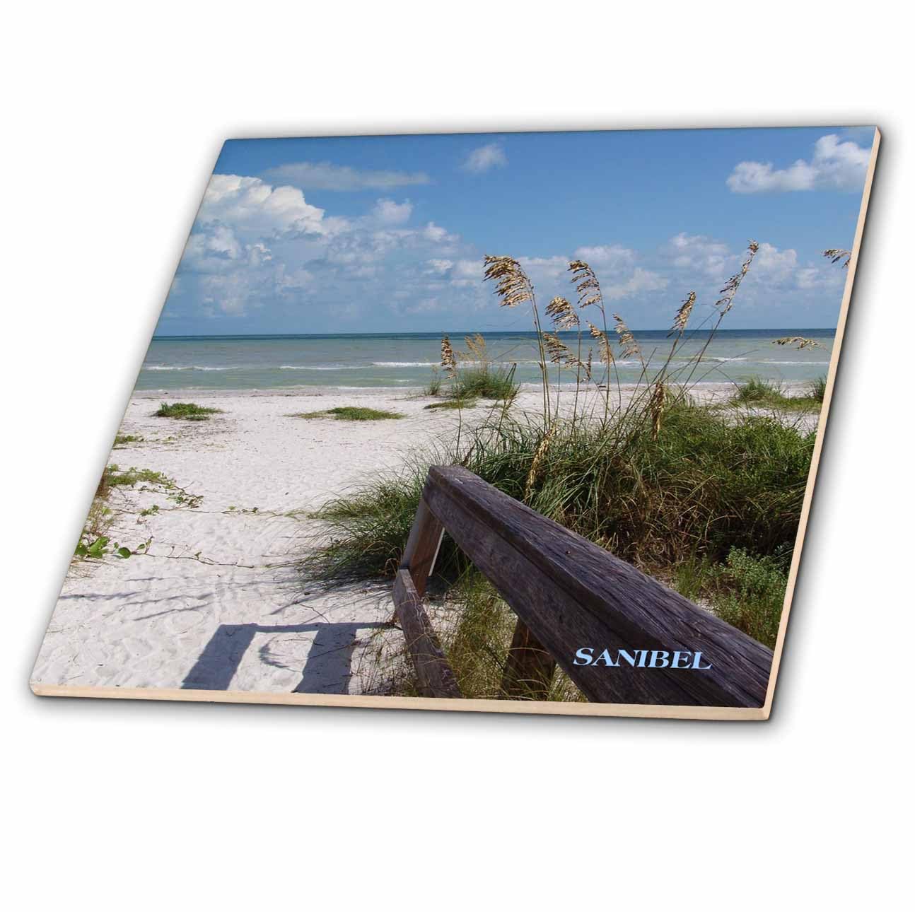 Carrelage à 3 Broches Sanibel Céramique 15,2 cm Beach Awaits Revêtement Mural