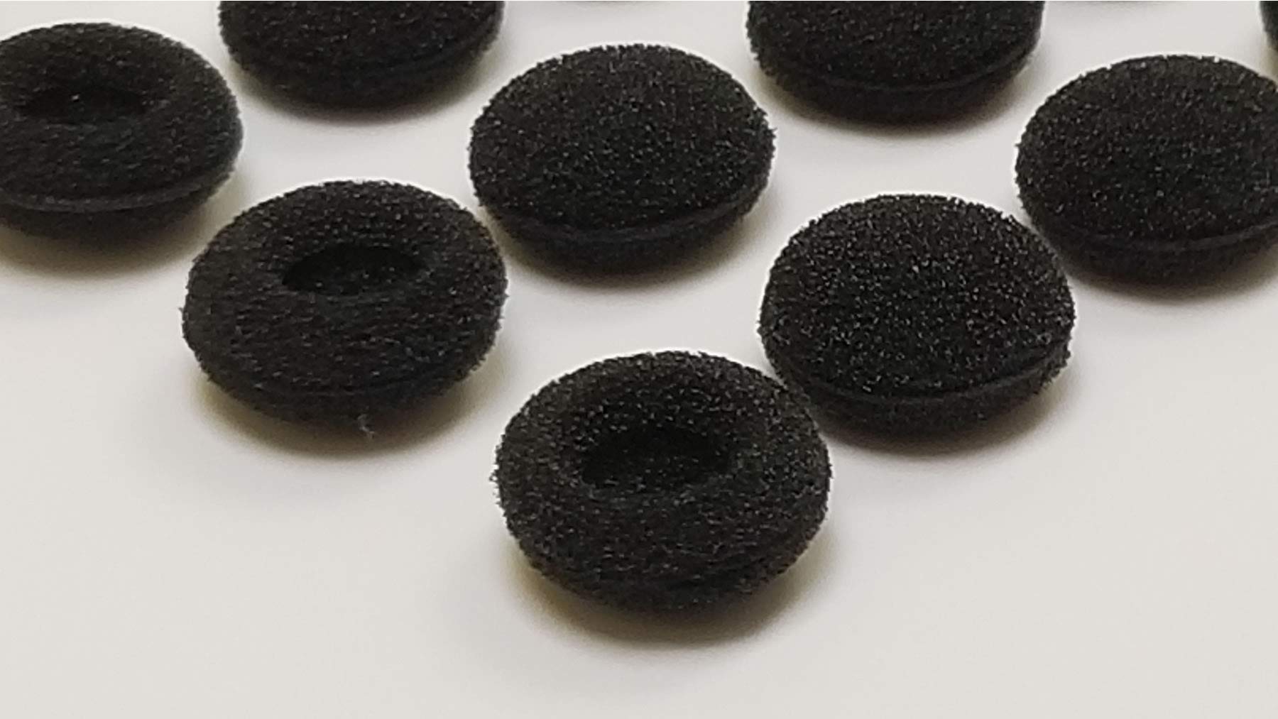 6pcs Large Sizes Eargels/Eartips for PLT Voyager Legend and Voyager PRO, Comfortable Soft Replacement Spare Kit with Foam Covers.