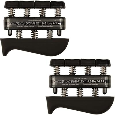 Digi-Flex Hand Exercisers X-Heavy (Black - 9 lbs Resistance/Finger)