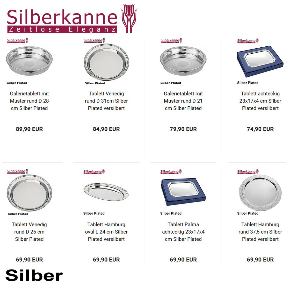 Bilderrahmen DIN A4 für Zertifikate und Urkunden 21,0x29,7 cm Foto Premium Silber Plated edel versilbert in Top Verarbeitung