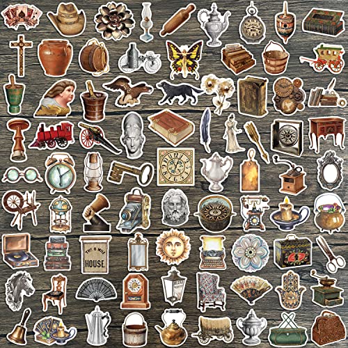 Anerza 300 Pcs Vintage Stickers, Aesthetic Stickers For Scrapbook Journaling Water Bottles Laptop, Scrapbooking Supplies Kit, Cottagecore Waterproof Vinyl Bullet Junk Journal Stickers For Adults Teens #TOP6
