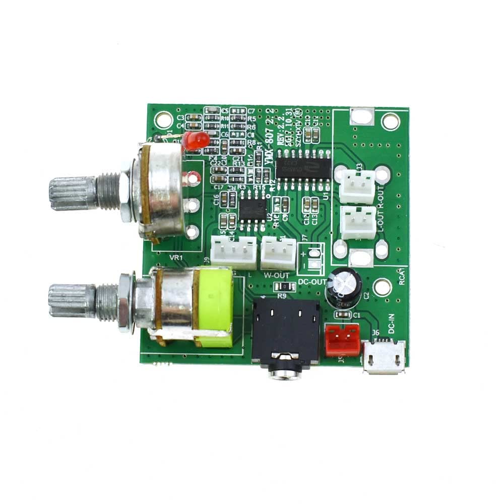 DC 5V 20W 2.1 Dual Channel Class D Audio Amplifier 3D Surround Stereo Digital Power Amplifier Board AMP Module