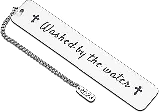 Baptism Gifts for Boys Girls First Communion Gifts for Teens Girl Boy Easter Religious Gifts for Brother Sister Adult Baptism Christening Gifts for Goddaughter Godson Godchild Baby Baptism Bookmark