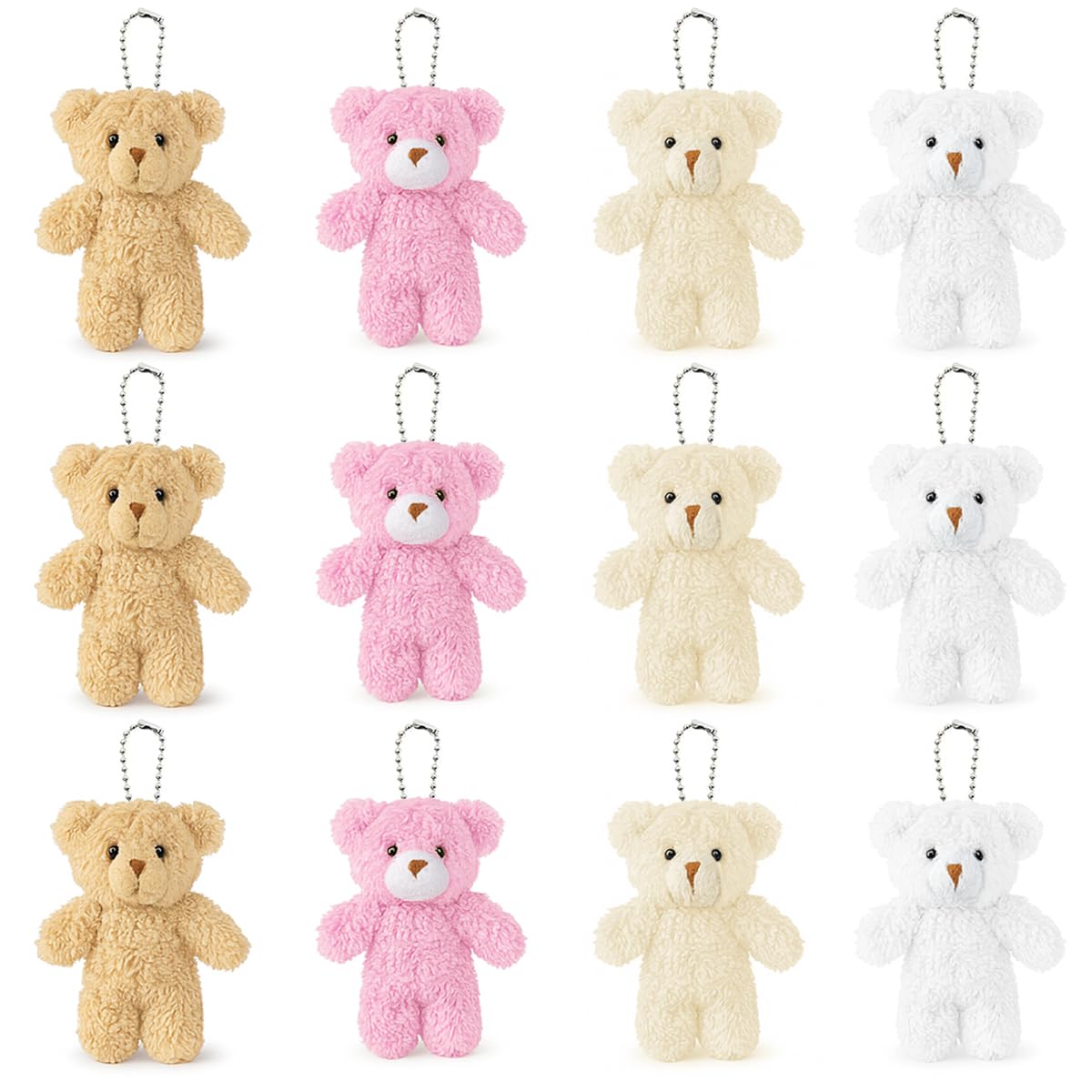 Amazon.com: Sealive 12 Pcs Mini Plush Bears (4.7