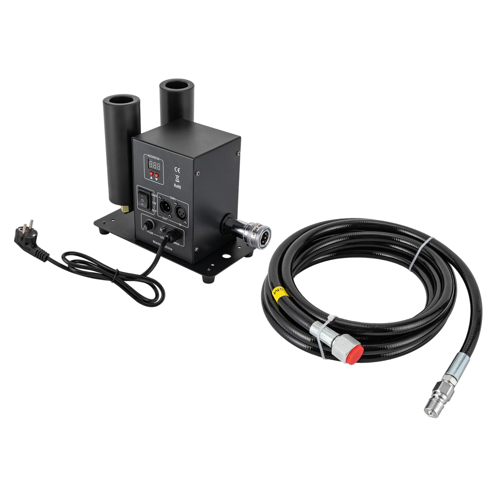 Macchina a getto di CO₂, macchina per nebbia, macchina a colonna, macchina per fumo jet per palcoscenico, matrimonio, bar, prestazioni musicali