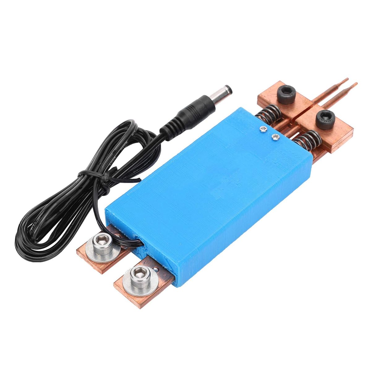 Riven Punktschweißstift Handheld Automatic Trigger Welding Pencil für 18650 Batterie Einhandbetrieb Blau Kupfer Bus Bar