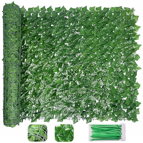 Bybeton Artificial Ivy Privacy Fence Screen...