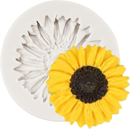 Miniatura 19 de Molde de silicona para crisantemo, moldes de fondant de girasol para decoración de pasteles de flores, decoración de cupcakes, caramelo de (Style