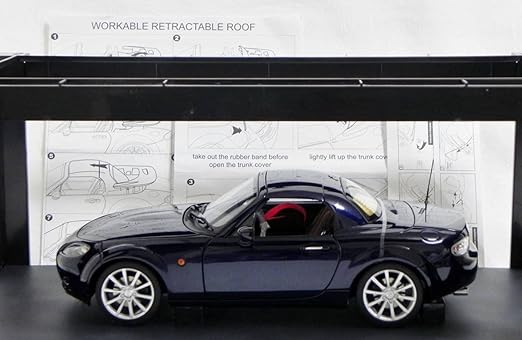 ミニカー Mazda Roadster (NC) NR-A Autoart 1/18 Gray Autoart 1:18 Scale Diecast Mazda Roadster NC NR-A Model