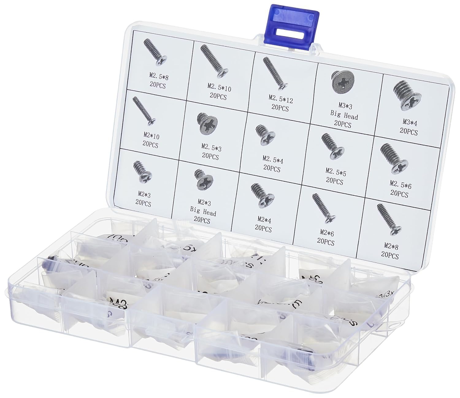 300Pcs Laptop Notebook Computer Replacement Screws Kit for Lenovo, Toshiba, Gateway, Samsung, HP, IBM, Dell, Sony, Acer, Asus, SSD Hard Disk SATA-image-4