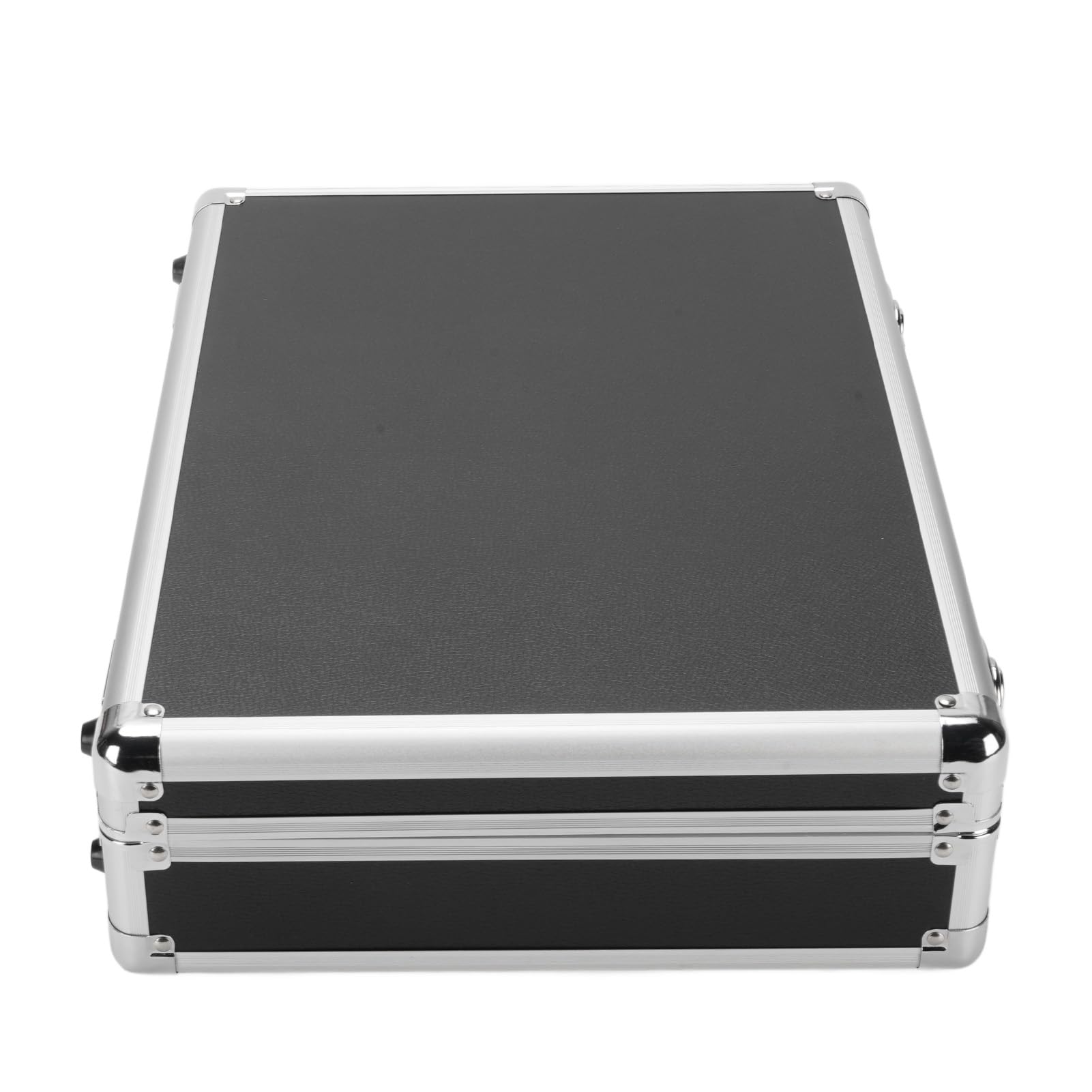 Topiky Estuche Rígido de Aleación de Aluminio para Mini Kit de Platos, Estuche Portátil Resistente a los Golpes para Viajes, Diseño Interior Suave para Almacenamiento Seguro