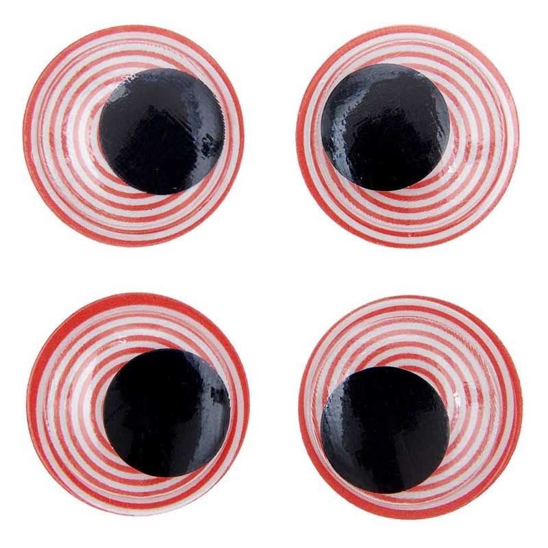 Rico Design Mobile Eyes Ø 35 mm - Red Spiral