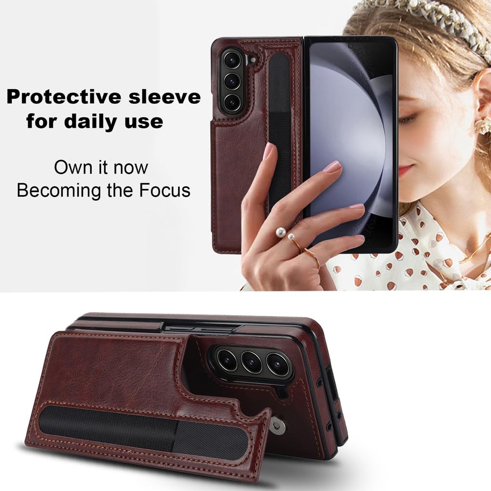 Custodia portafoglio for Samsung Galaxy Z Fold 8 Ultra pelle