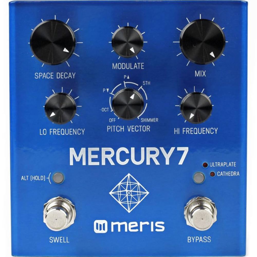Amazon | Meris M7P-DST Mercury7 Reverb Pedal リバーブペダル