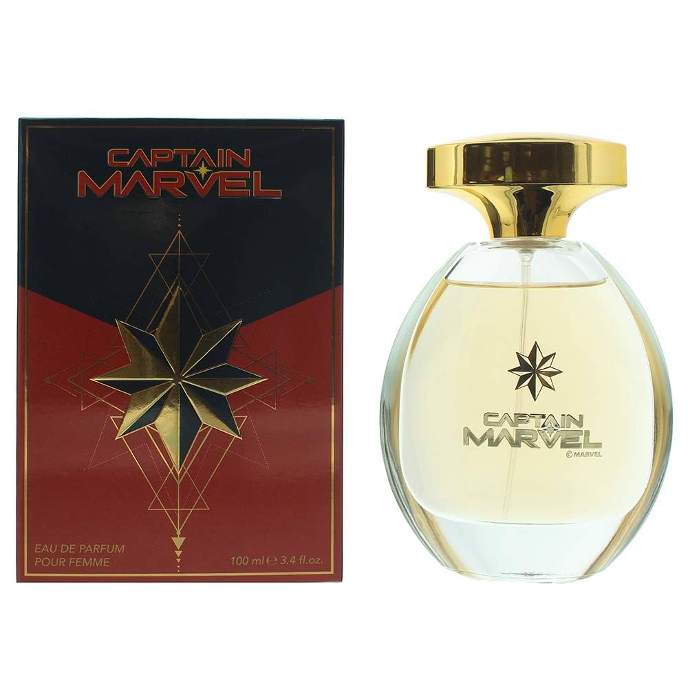 マルベル　Marvel　Fragrant　Check　Onepiece② Captain Marvel By Marvel Eau De Parfum Spray 3.4 Oz : Amazon