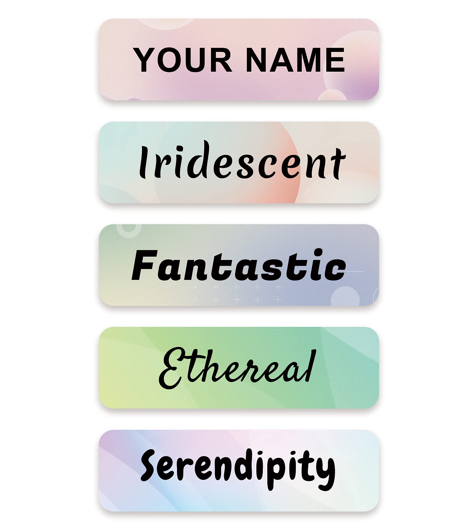 Customized Name Labels for Girls Boys Toddlers Babies and Kids Name Labels?Personalized Name Sticker,Name Design,Waterproof, 100 ct. (Classic Style-4)
