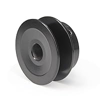 Vista 18 de AK30-5/8 pulgadas perforadas poleas de banda de ranura única 3.0 "OD 5/8" Bore V-Belt polea polea de correa de hierro fundido para correa en V