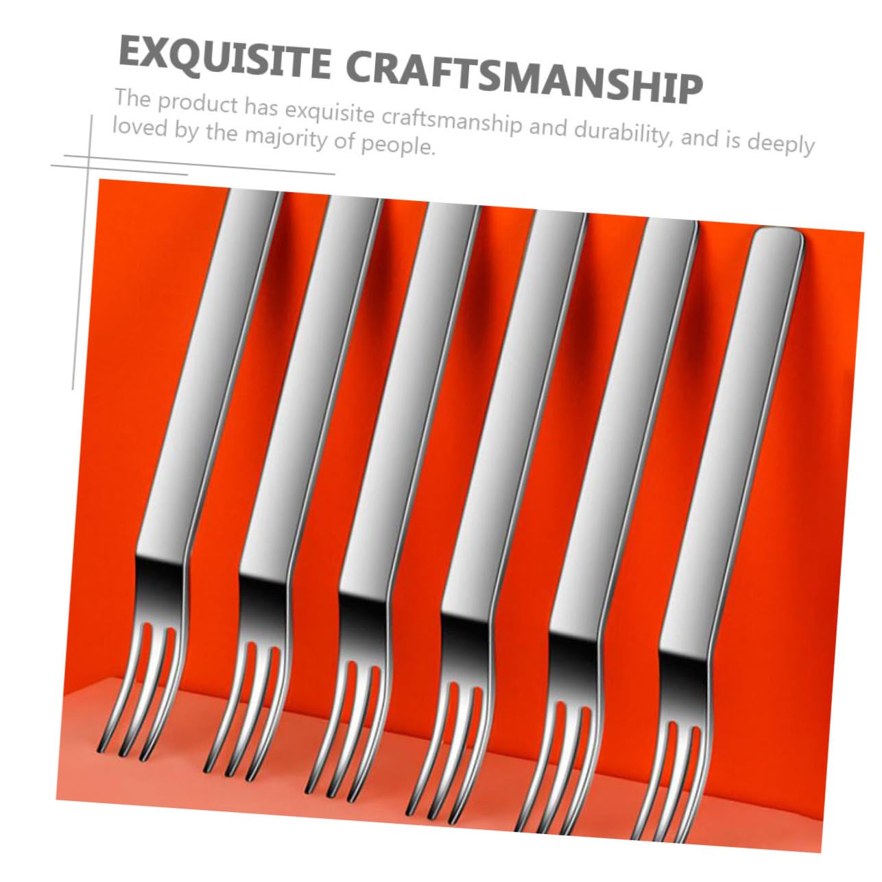 Alipis 2sets Forchette Inossidabile Con Base Per Dessert e Forchettine e Pratiche Per Appetizer e Tè Per e All