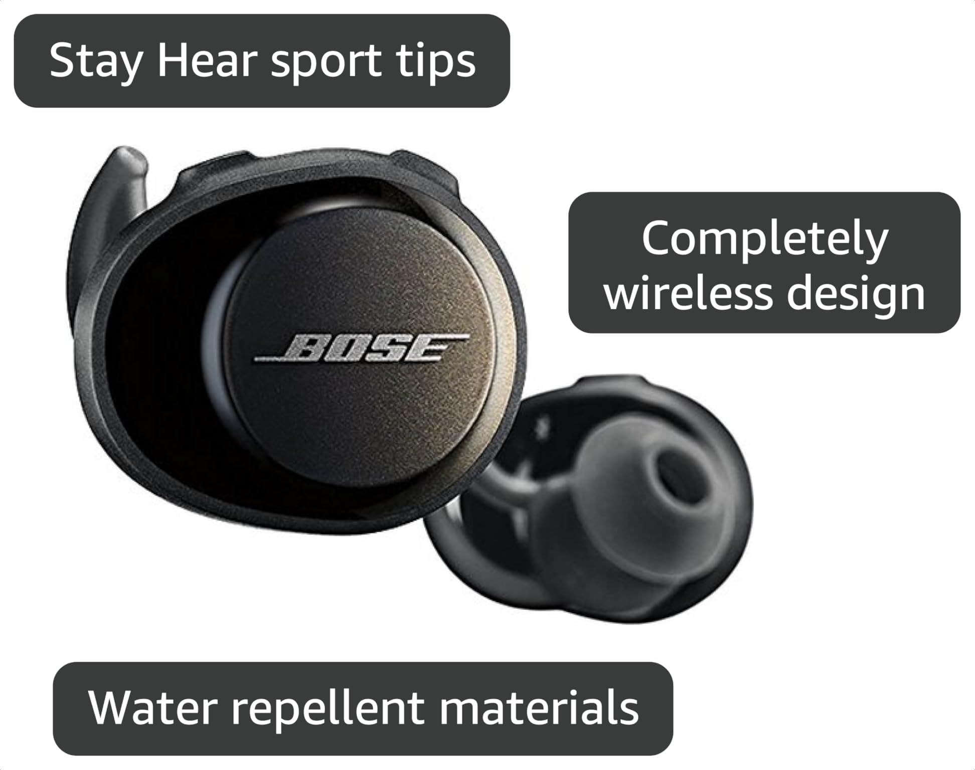 Amazon.com: Bose SoundSport Free - Audífonos inalámbricos