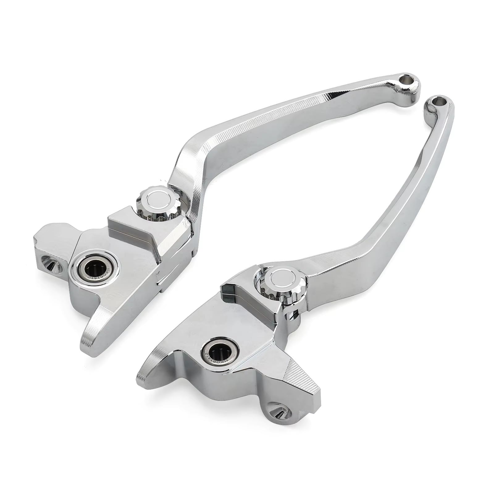BeiZhengbhD Clutch Lever Handlebar Motorcycle Clutch for Touring Road King for Electra for Glide for Street 2017-2020 Trike Tri(Chrome-Short)
