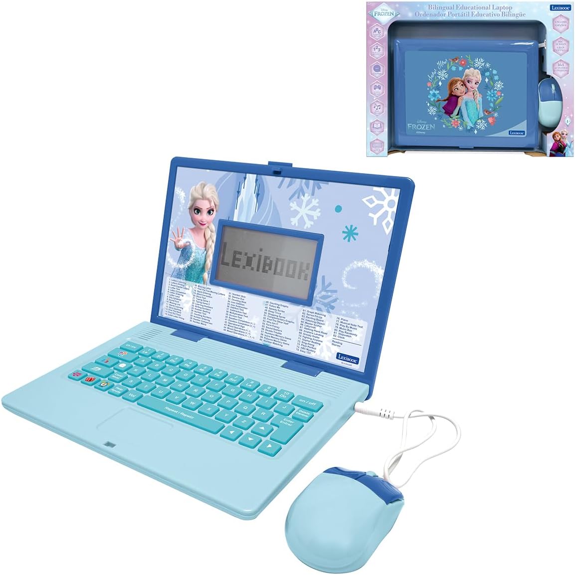 LEXiBOOK Frozen Educational Laptop JC601FZi2