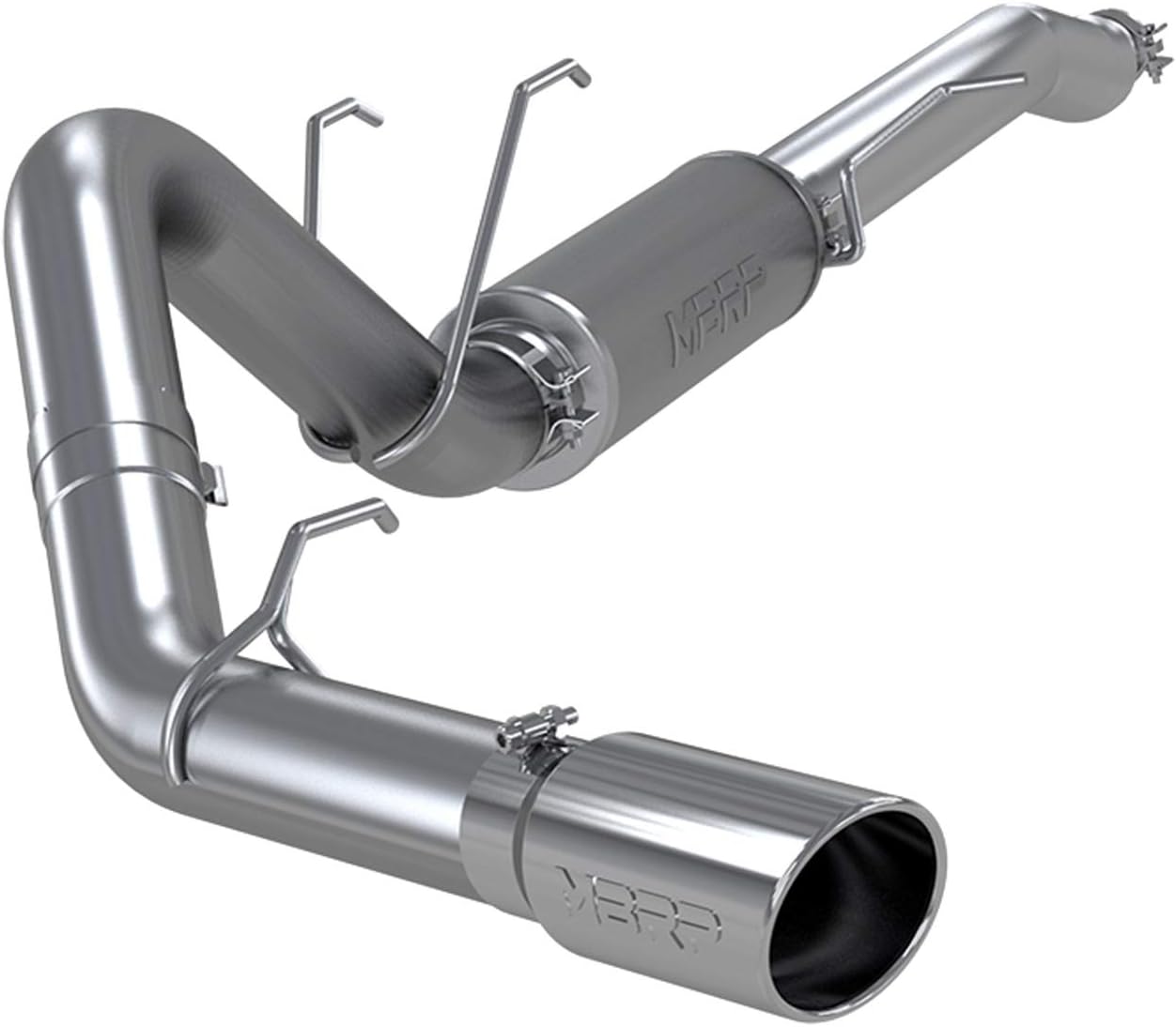 MBRP S5259AL 4" Cat Back, Single Exhaust System (Aluminized