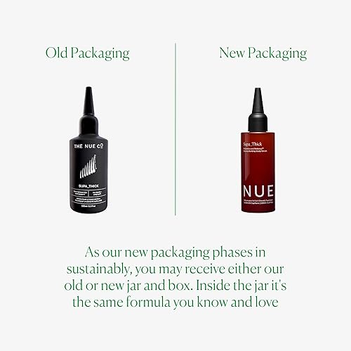 Miniatura 6 de The Nue Co. SUPA THICK Suplemento tópico para el cabello, apoya el crecimiento del cabello y reduce el desprendimiento, suero para el cuero