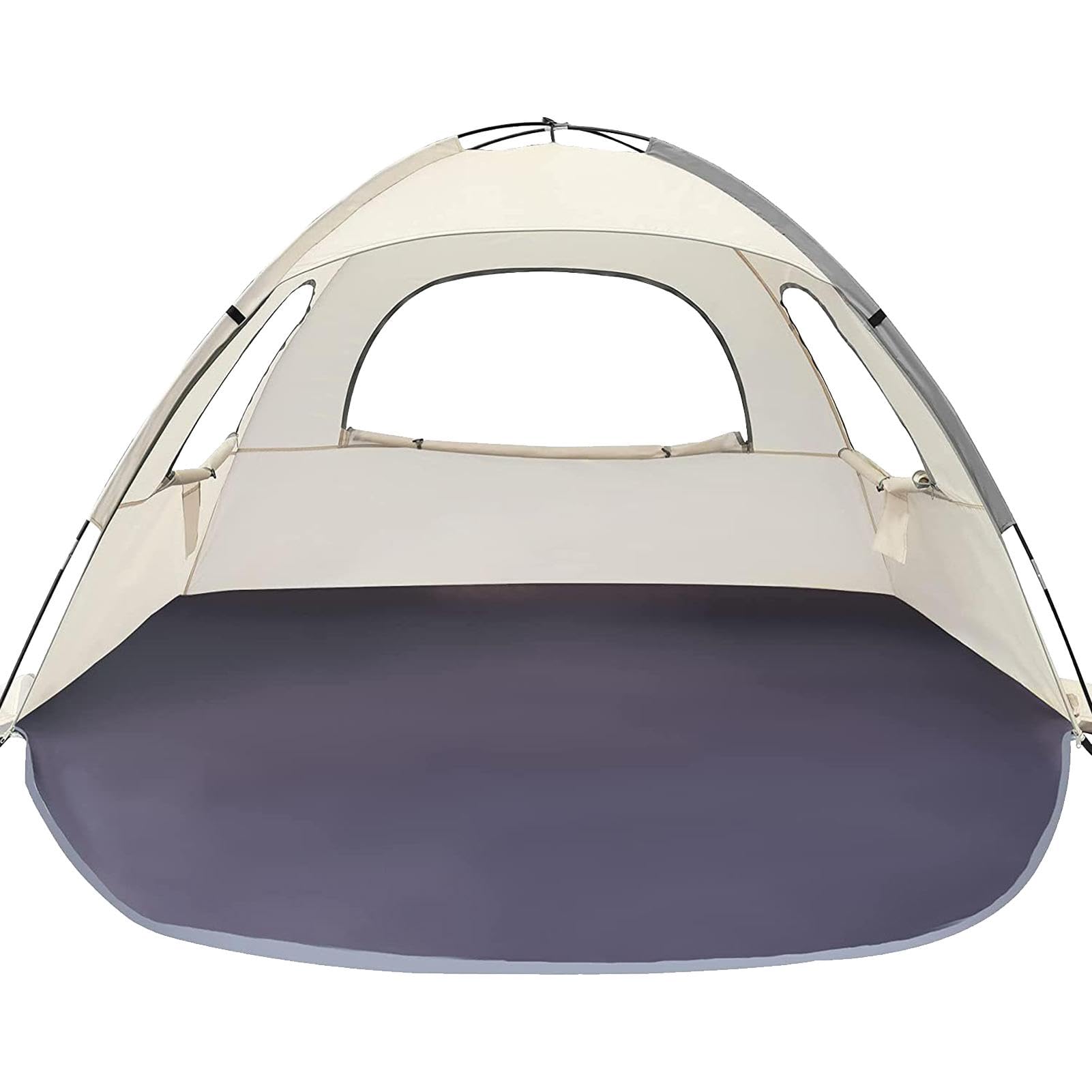 Tente de Plage, abri Solaire pour Tente de Plage, Tentes de Plage Portables Tente extérieure, Tente de Plage Pop-up Multi-scénarios pour Parcs, pêche, Lacs, plages et Camping