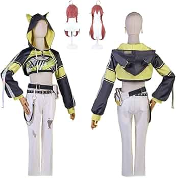 【ウィッグ付セット】にじさんじ 獅子堂あかり コスプレ Amazon.co.jp: 獅子堂あかり 新衣装 コスプレ衣装(道具 ウィッグ