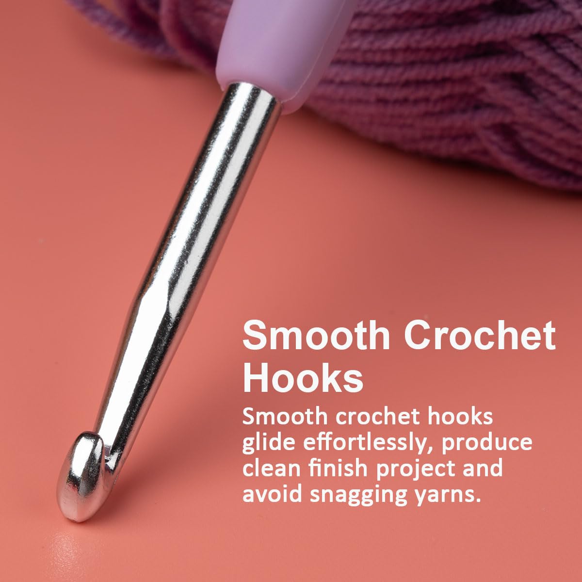 5 Stück Häkelnadel Set Ergonomische Häkelnadeln  Produktbild-Vorschau 9