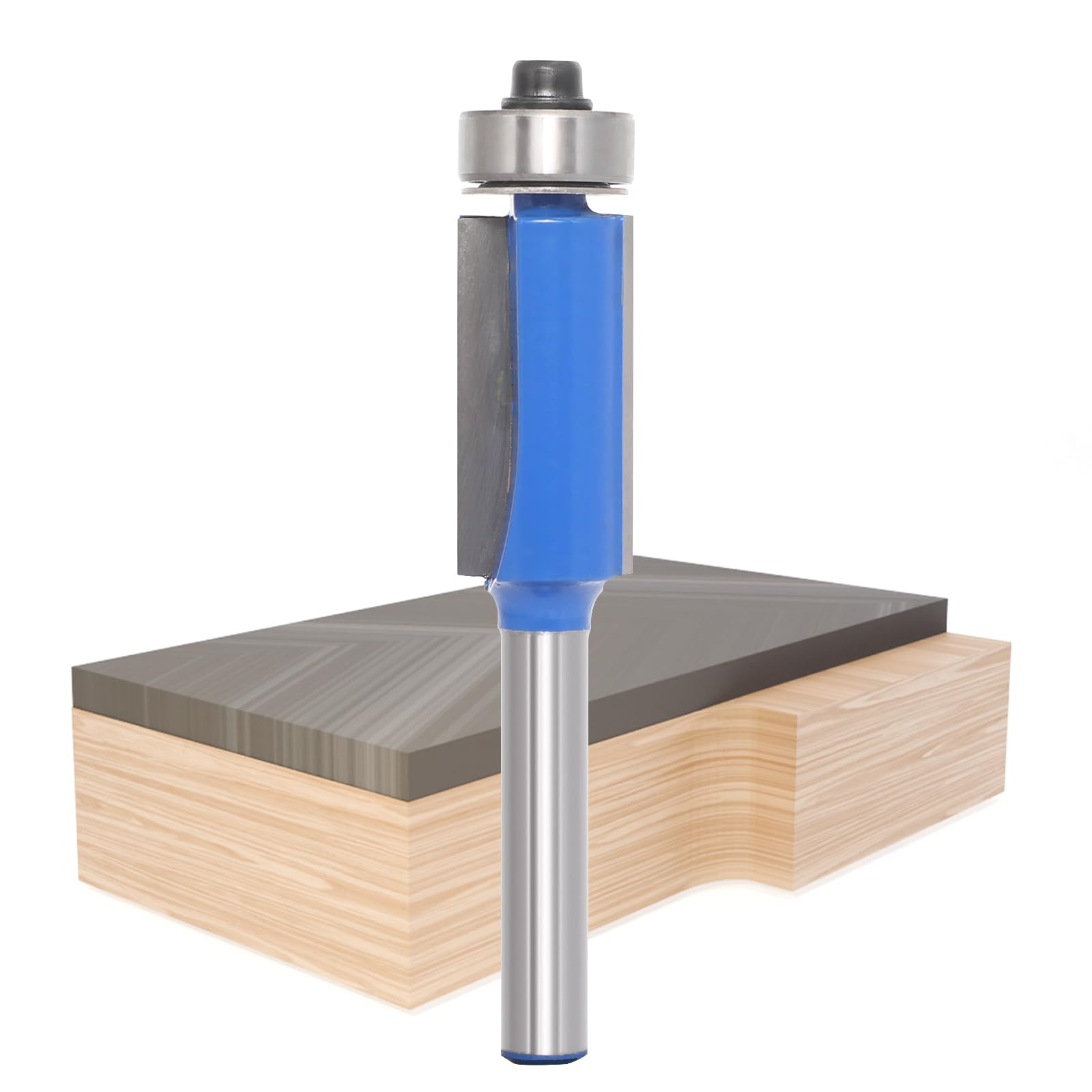 Flush Trim Router Bits 1/4 Inch Shank ,1/2“ Cut Diameter & 1” Cut Length