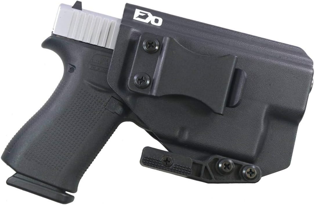 FDO Industries -Formerly Fierce Defender- IWB Kydex Holster Compatible with G48 w/TLR6 -The Paladin Series -Made in USA-