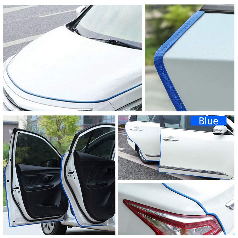 Kantenschutz Gummi 5 Meter U-Form - Für Autotüren Und Bleche Mit 1-3mm Stärke