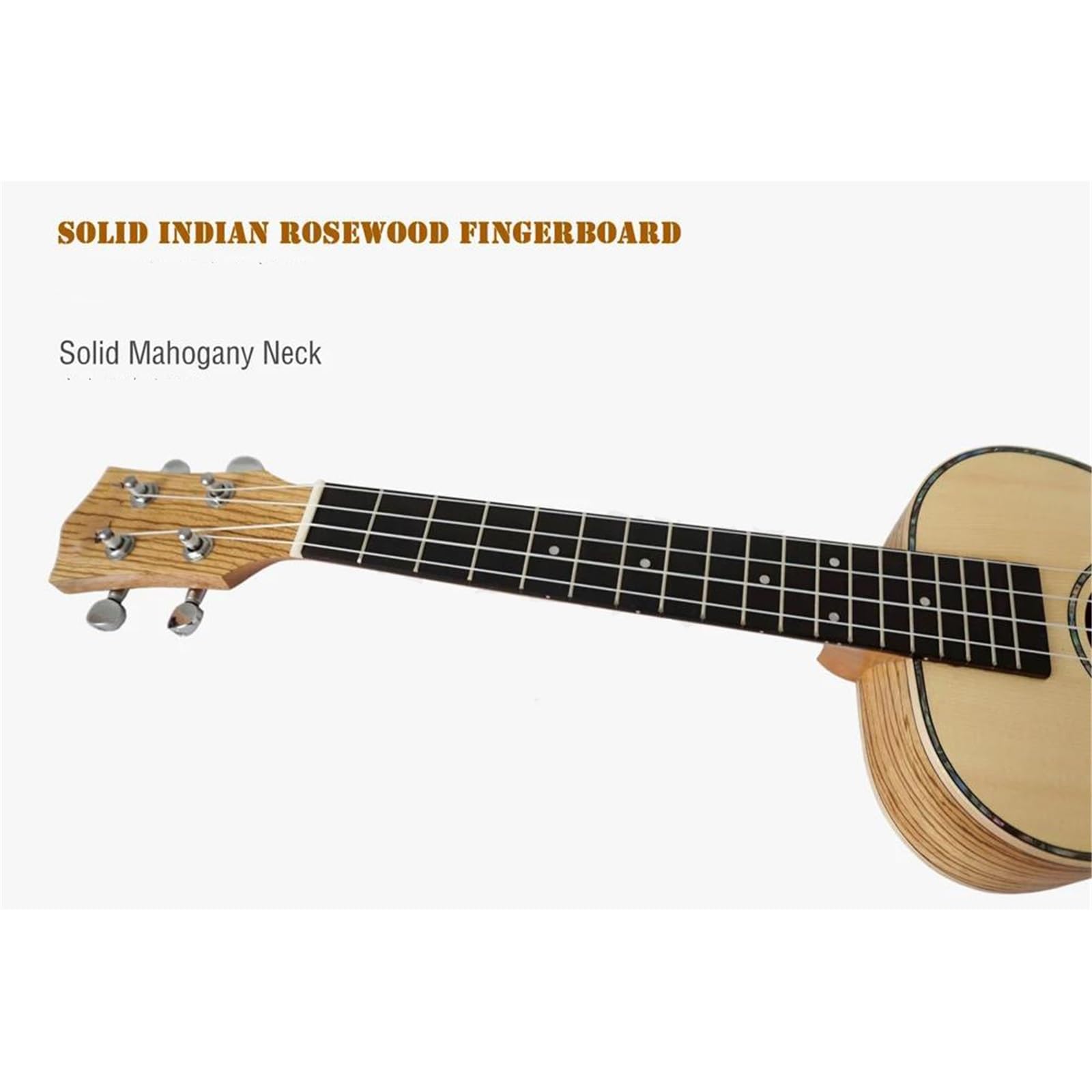 Ukulele professionale Ukulele Baritono Hawaii Da 28 Pollici Con Top In Abete Massiccio