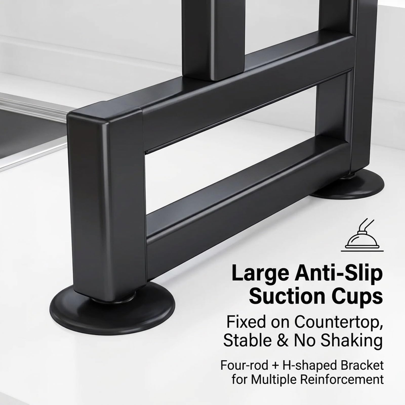 Escurridor de Platos Sobre el Fregadero,Escurreplatos Acero Inoxidable 2 Niveles con Puertas Abatibles Antipolvo,Ajustable en Ancho y Altura para Platos Vasos Ollas(105x30x81.5cm/41.3x11.8x32.1in)